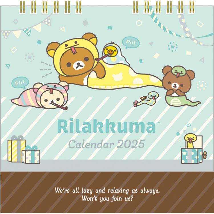 Rilakkuma 2025 Calendar