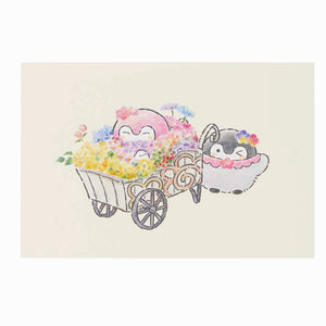 Koupenchan Postcard [Flower Cart]