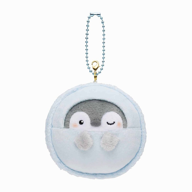 Koupenchan Macaron Plush Mascot [Light Blue]