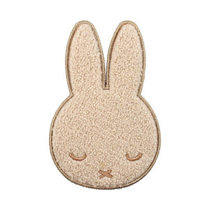 Miffy Embroidery Coster [Brown]