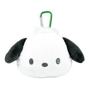 Pochacco Plush Face Pouch Carabiner