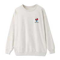 Helly Kitty Cube Pullover Sweatshirt [Light Grey]
