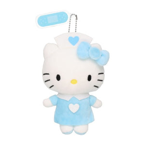 Hello Kitty Nurse Plush Mascot [Blue]