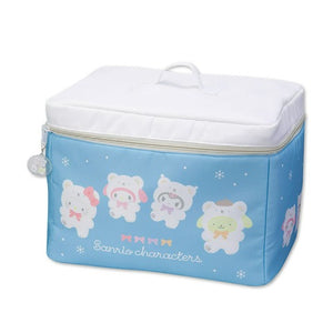 Sanrio Snow Bear Storage Box w/ Charm [Light Blue]