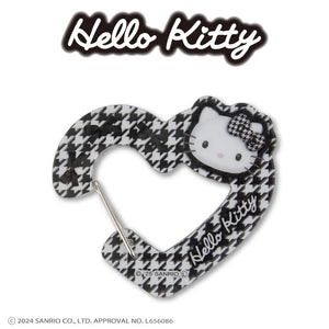 Hello Kitty Monochrome Acrylic Carabiner