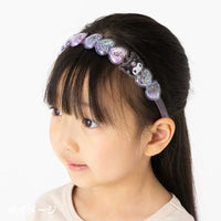 Kuromi Glitter Heart Headband
