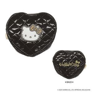 Hello Kitty "Gogo Gal" Heart Quilted Pouch