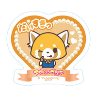 Aggretsuko Character Awards Clip Badge