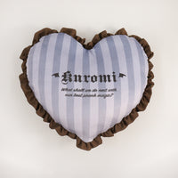 Kuromi Gothic Heart Cushion
