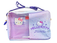 Hello Kitty Rainbow Clear Crossbody Bag
