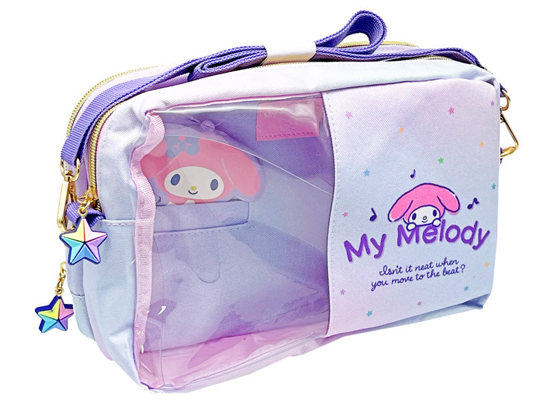 My Melody Rainbow Clear Crossbody Bag