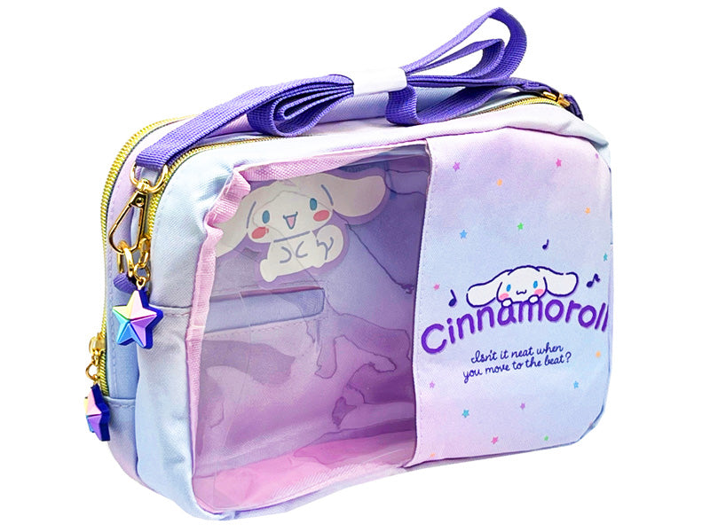 Cinnamoroll Rainbow Clear Crossbody Bag Charms LOL