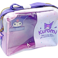 Kuromi Rainbow Clear Crossbody Bag