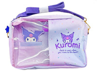 Kuromi Rainbow Clear Crossbody Bag
