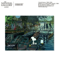 Snoopy × ART COLLECTION Monet A4 Folder B
