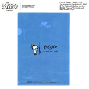 Snoopy × ART COLLECTION Monet A4 Folder A