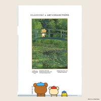 Rilakkuma × ART COLLECTION Monet A4 Folder
