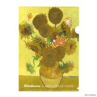 Rilakkuma × ART COLLECTION Van Gogh A4 Folder
