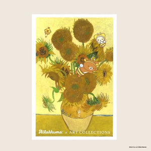 Rilakkuma × ART COLLECTION Van Gogh Postcard