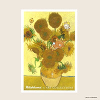 Rilakkuma × ART COLLECTION Van Gogh Postcard
