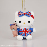 Hello Kitty Union Jack Plush Mascot
