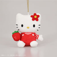 Hello Kitty Strawberry Plush Mascot
