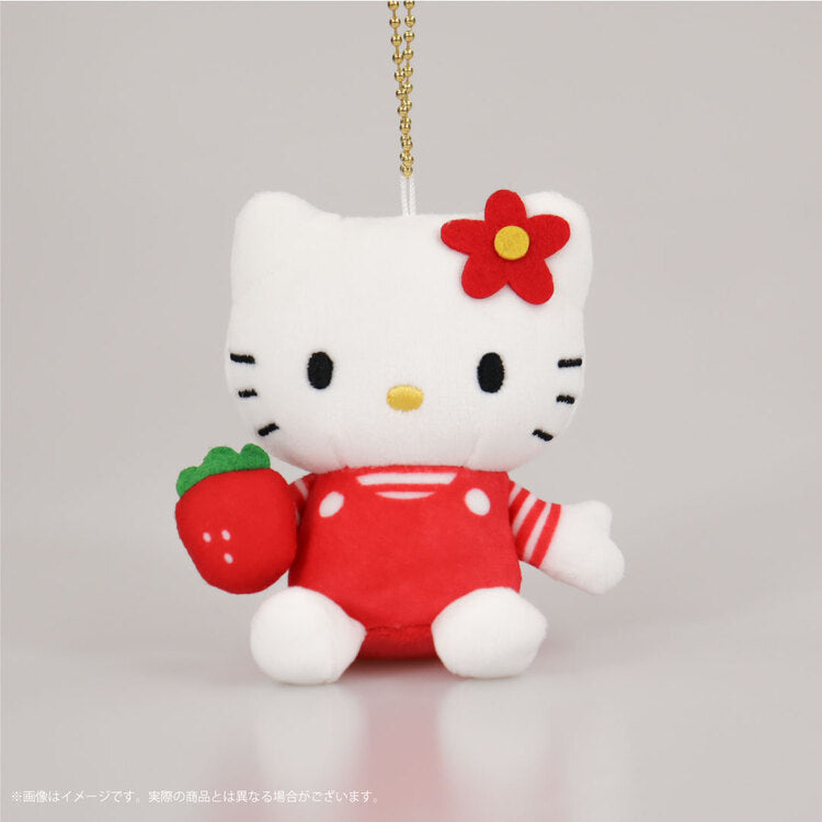 Hello Kitty Strawberry Plush Mascot