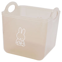 Miffy Plasic Clear Mini Basket [Brown]
