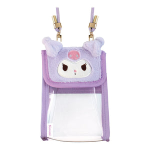 Kuromi Clear Crossbody Pouch