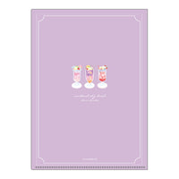 Sanrio "Sky Drink" Index Clear File - Kuromi
