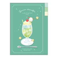 Sanrio "Sky Drink" Index Clear File - Pochacco
