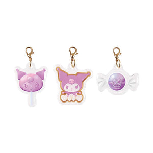 Kuromi Acrylic Candy Charms Set