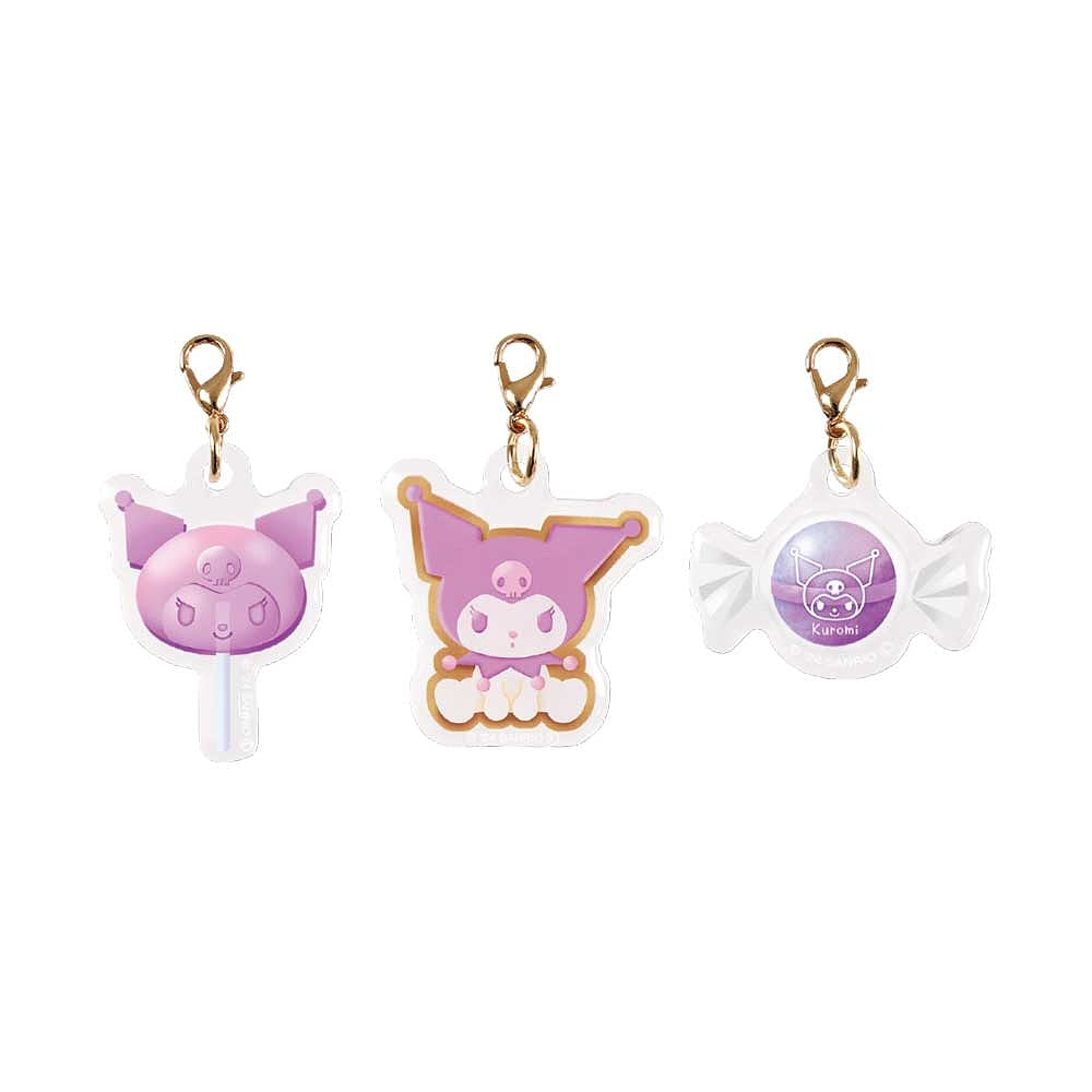 Kuromi Acrylic Candy Charms Set