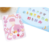 Sanrio Characters Alphabet Stickers Cool Color