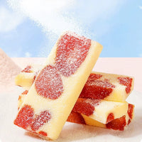 Thick Milk Strawberry Cream Bars
