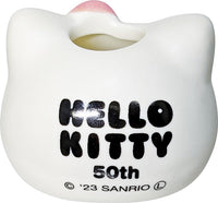 Hello Kitty 50th Anniversary Pottery Pen Stand [Pink Heart Eyes]
