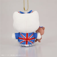 Hello Kitty Union Jack Plush Mascot
