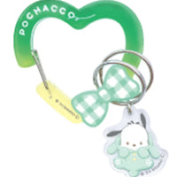 Pochacco Heart Acrylic Carabiner w/ Charm