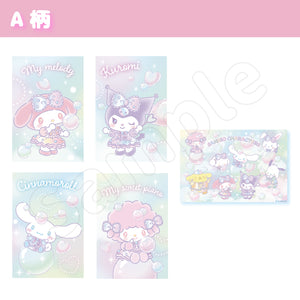 Sanrio Soap Bubble Dream Holo Postcard Set A