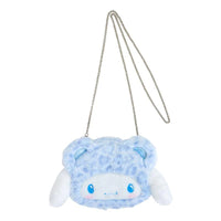 Cinnamoroll "Sanrio Gal Bear" Plush Face Pochette Bag
