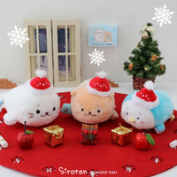 Sirotan Ramune Santa Laying Plush
