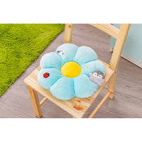 Koupenchan Light Blue Flower Cushion
