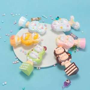 Colorful Animal Ice Cream Cake Blind Box