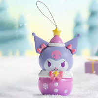 Top Toy Sanrio Christmas Bell Snowman Ornament Blind Box
