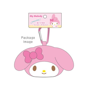 My Melody Plush Face Pouch Carabiner