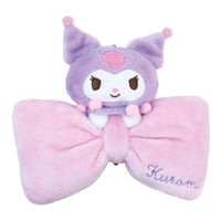 Kuromi Bow Plush Mascot
