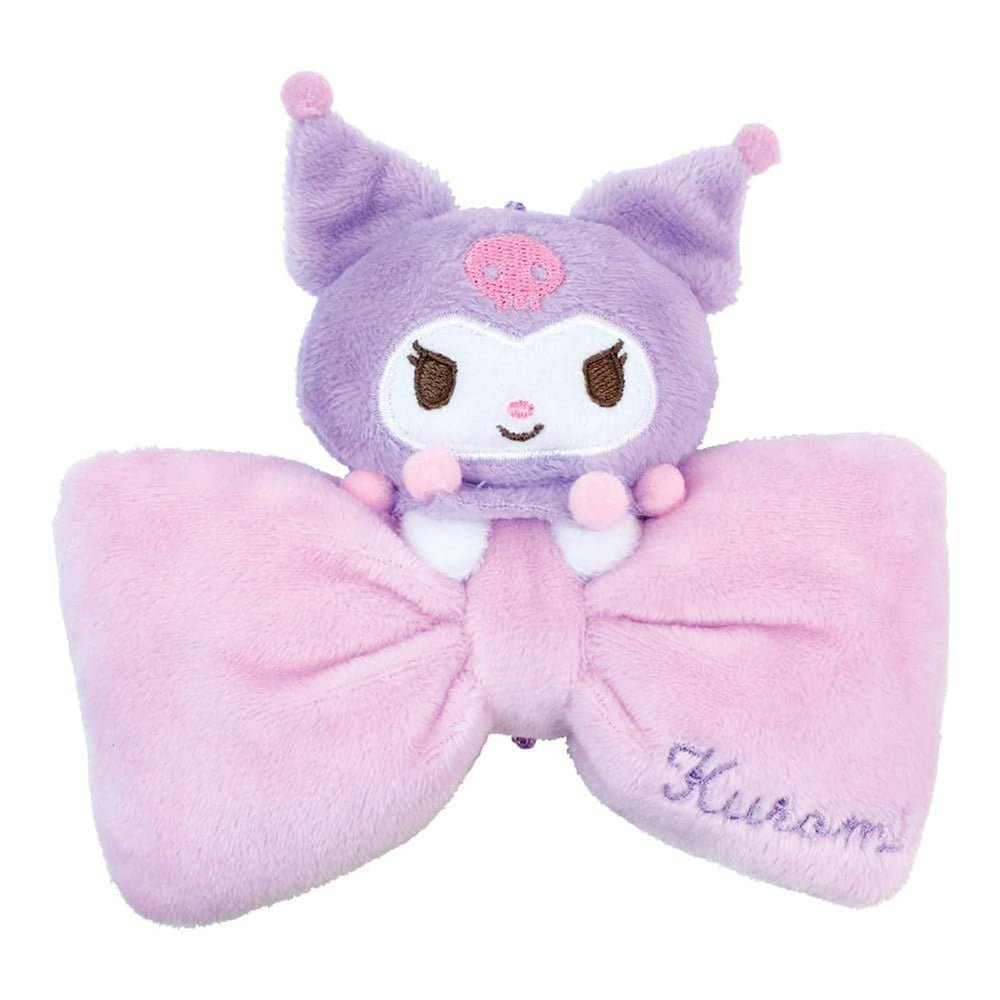 Kuromi Bow Plush Mascot