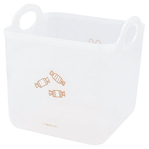 Miffy Plasic Clear  Mini Basket [White]