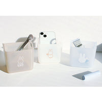 Miffy Plasic Clear  Mini Basket [White]
