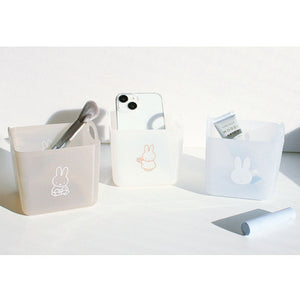 Miffy Plasic Clear  Mini Basket [White]